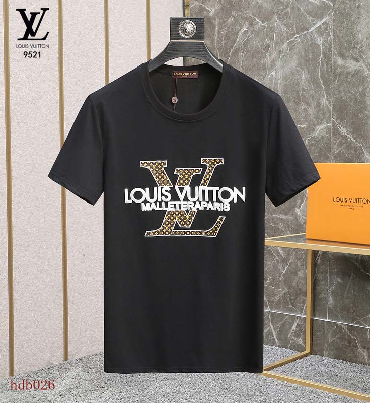 Camiseta Louis Vuitton Negra Tenis negro